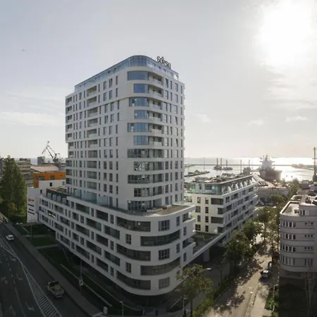 Апартаменты Oceanview Baltyk -bezplatny Parking Гдыня
